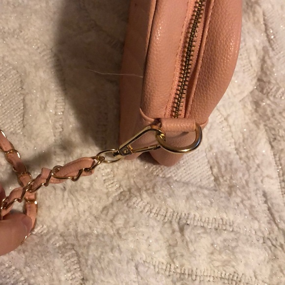 Pink quilted bag - Picture 3 of 5